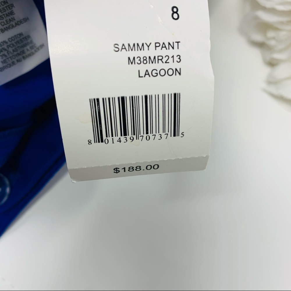 NEW Tahari Sammy pant in Blue lagoon - Picture 8 of 11